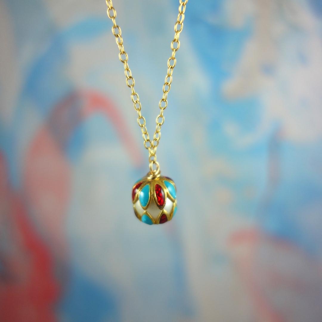 collier-arlequine-commedia-dell-arte-or-graphique-losanges-multicolore