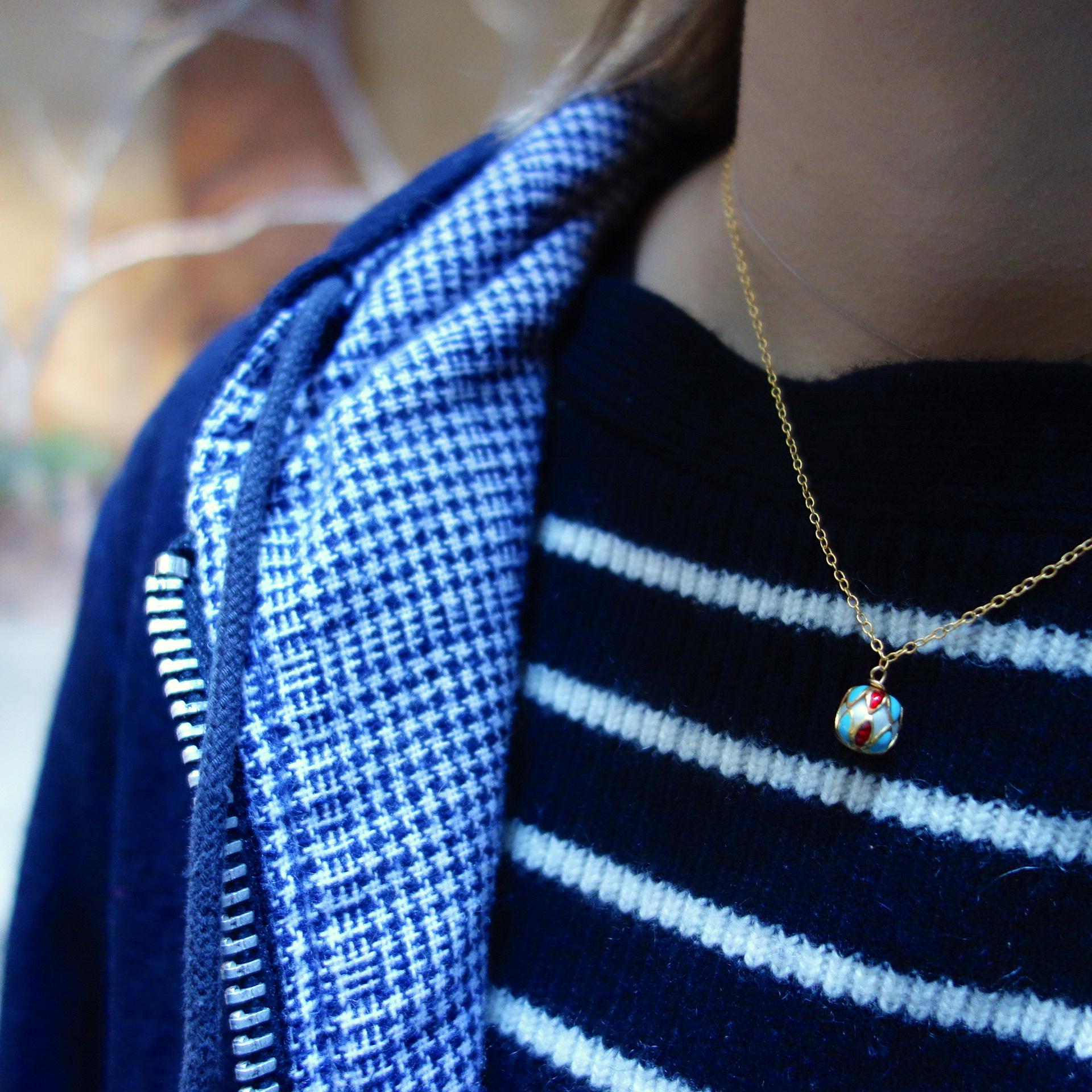collier-arlequine-arlequin-commedia-dell-arte-or-graphique-losanges-multicolore