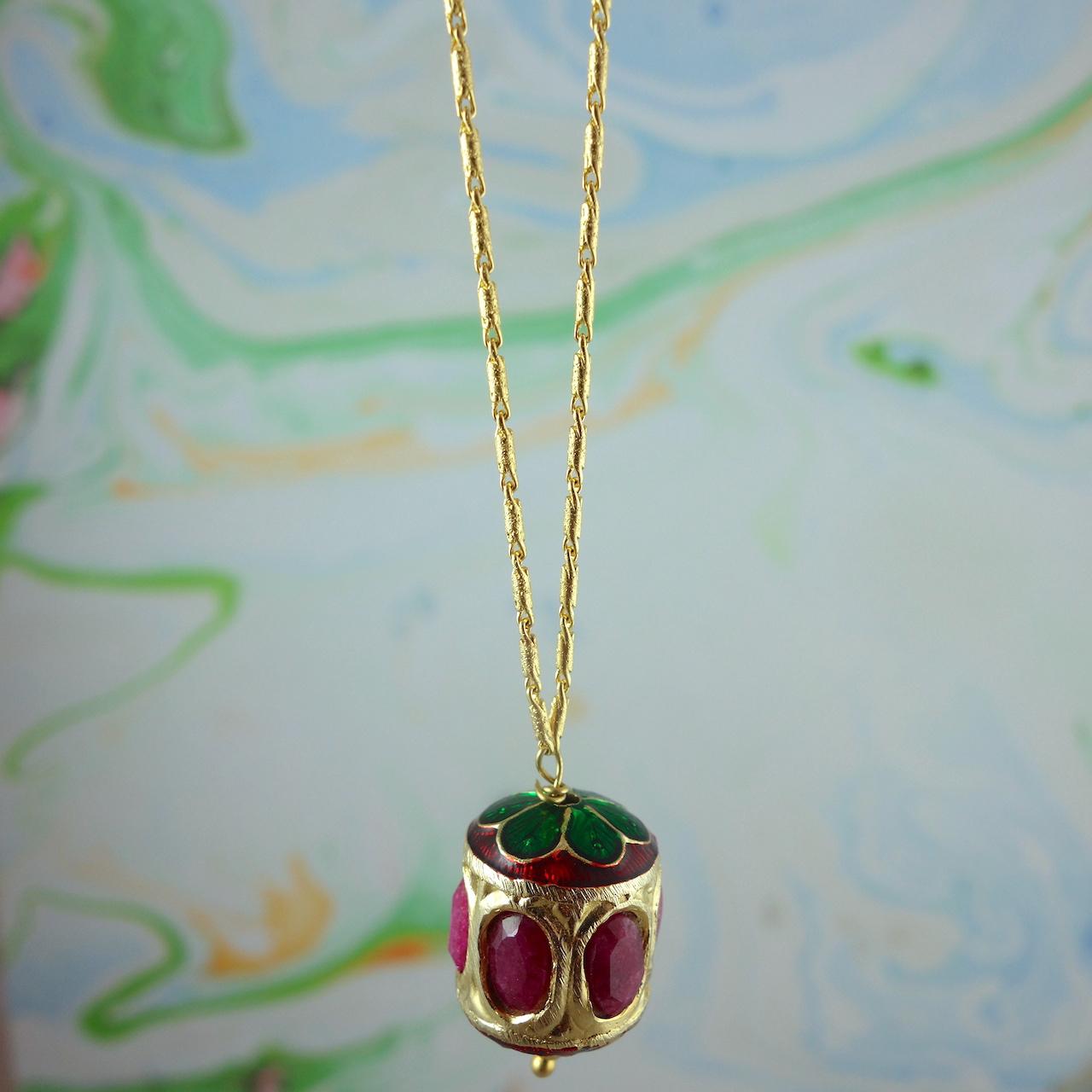 collier-shalimar-roulotte-boheme-voyageur-dore-or-fin-perle-indienne-vintage