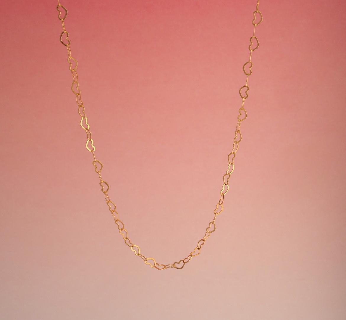 collier_romance_coeur_amour_dore_or_fin_roulotte