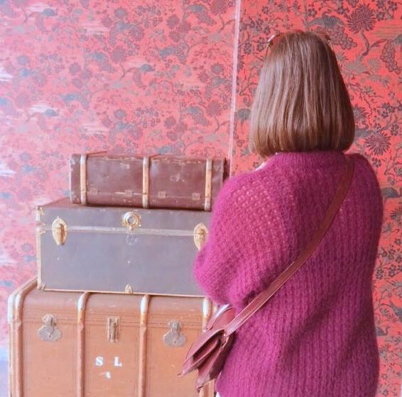 Pérégrination de Lucie, la créatrice. Ici à Berlin. elle vit à Toulouse et se déplace beaucoup à Paris.